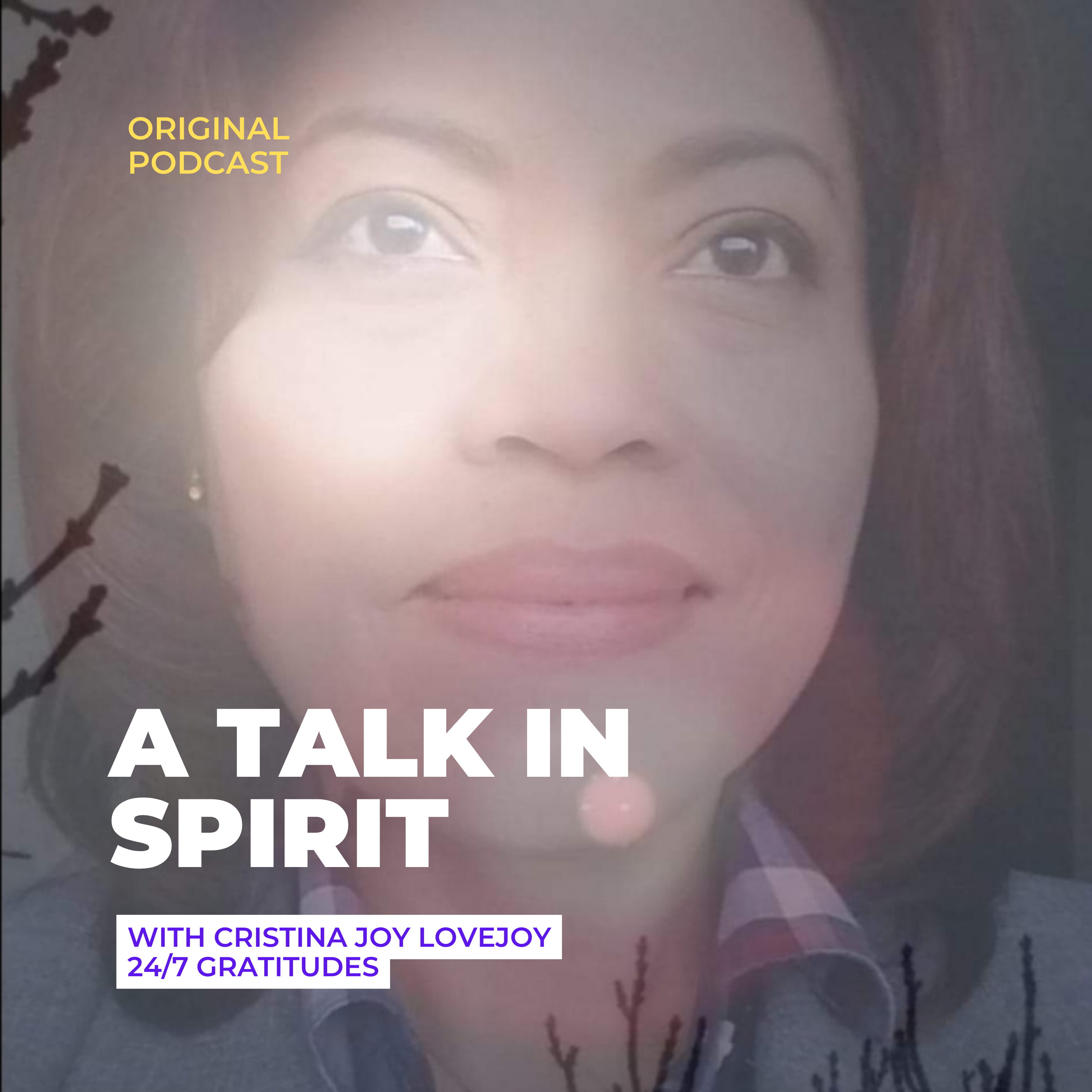 A TALK IN SPIRIT by Cristina Joy Lovejoy 24/7 Gratitudes