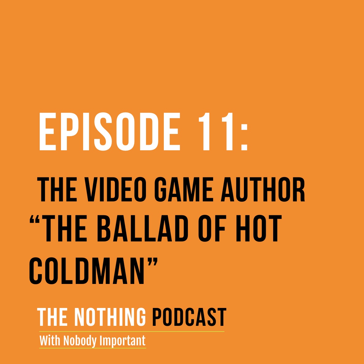 The Nothing Podcast With Nobody Important