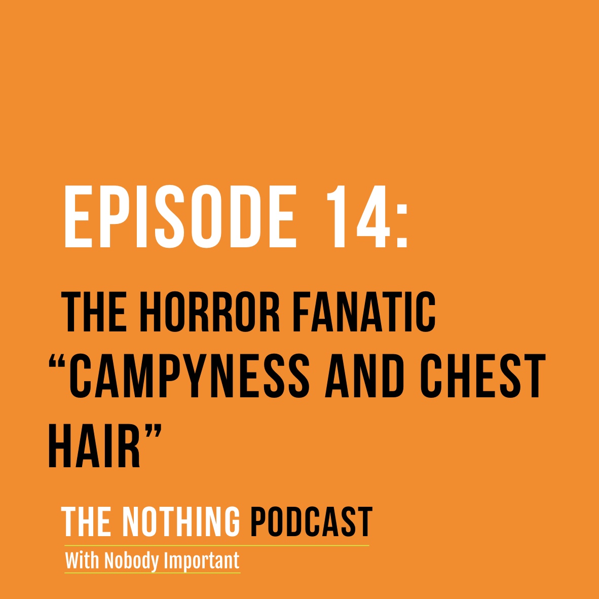 The Nothing Podcast With Nobody Important