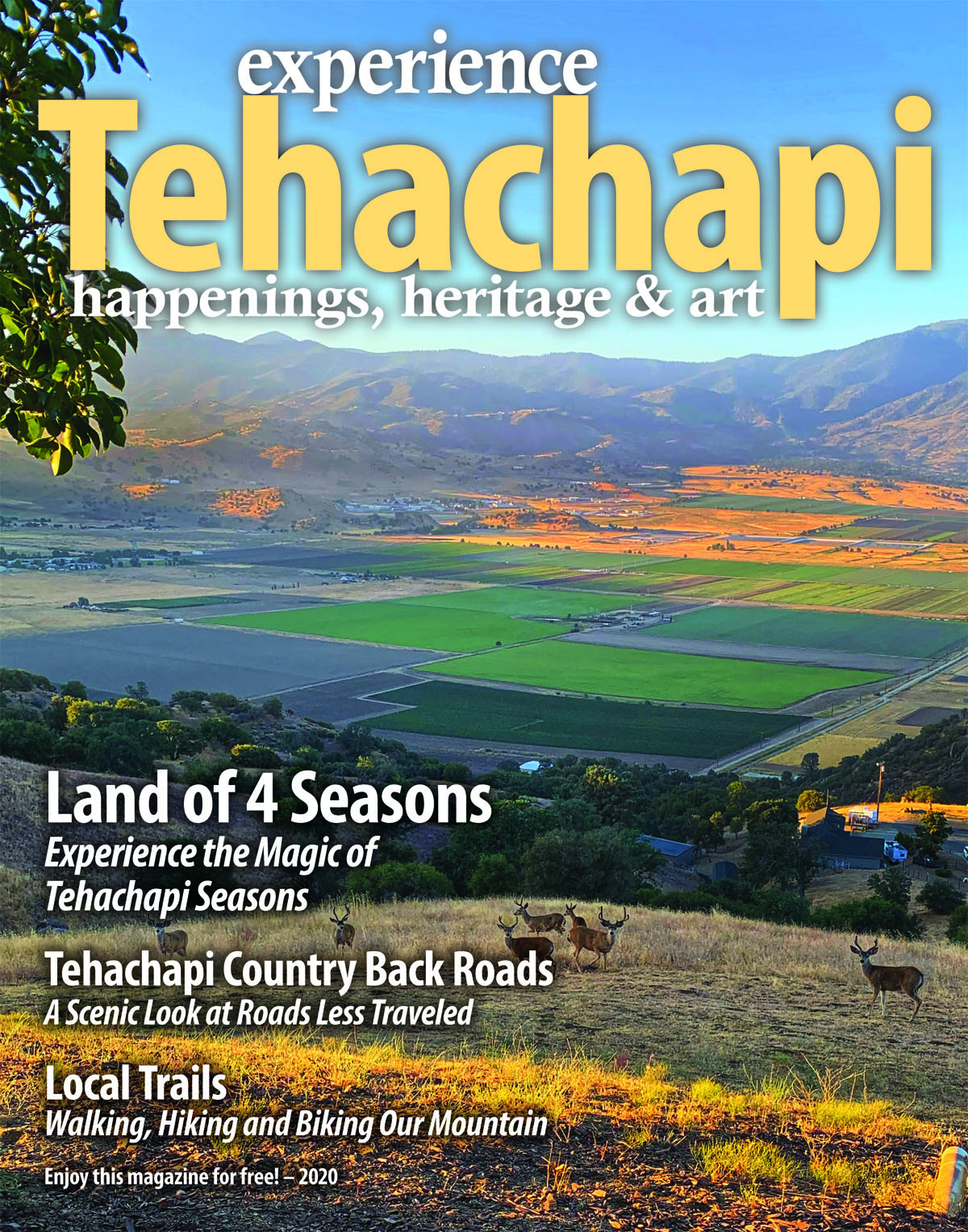 Happenings Heritage & Art in Experience Tehachapi Magazine