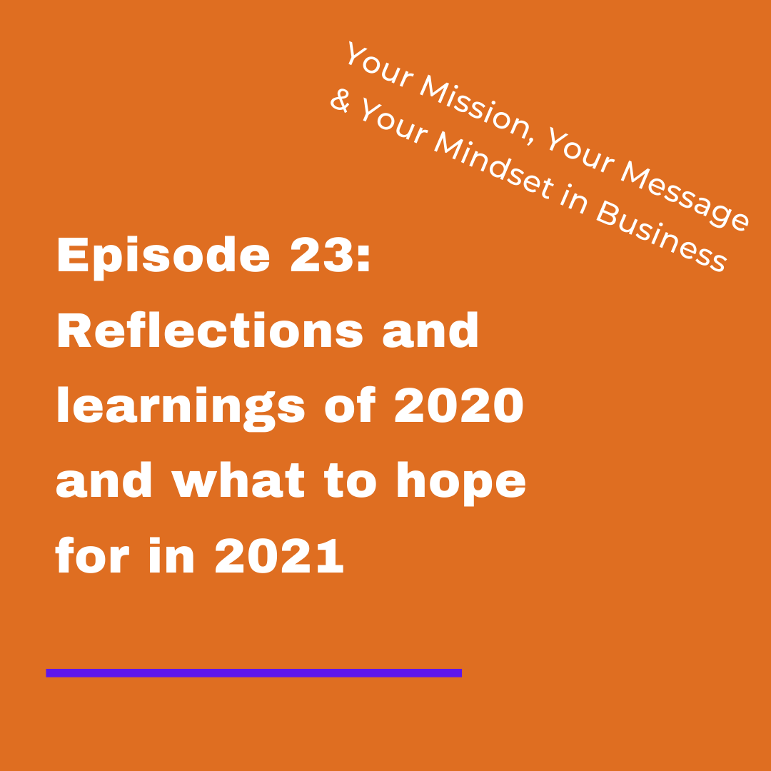 Your Mission, Your Message and Your Mindset in Business